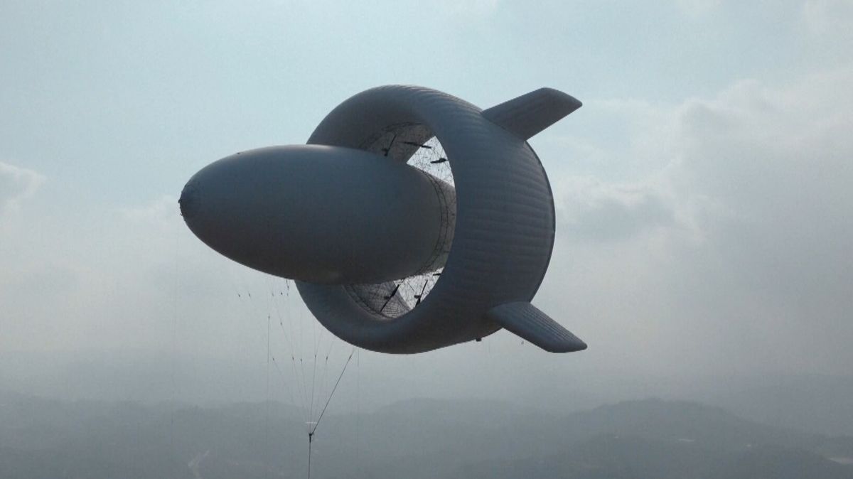 Létající elektrárny v Číně lépe sklízí vítr